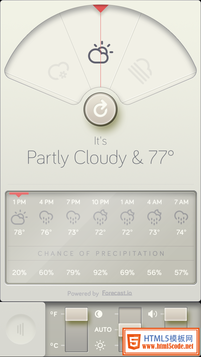 晴耕雨讀:天氣類iPhone App設計欣賞